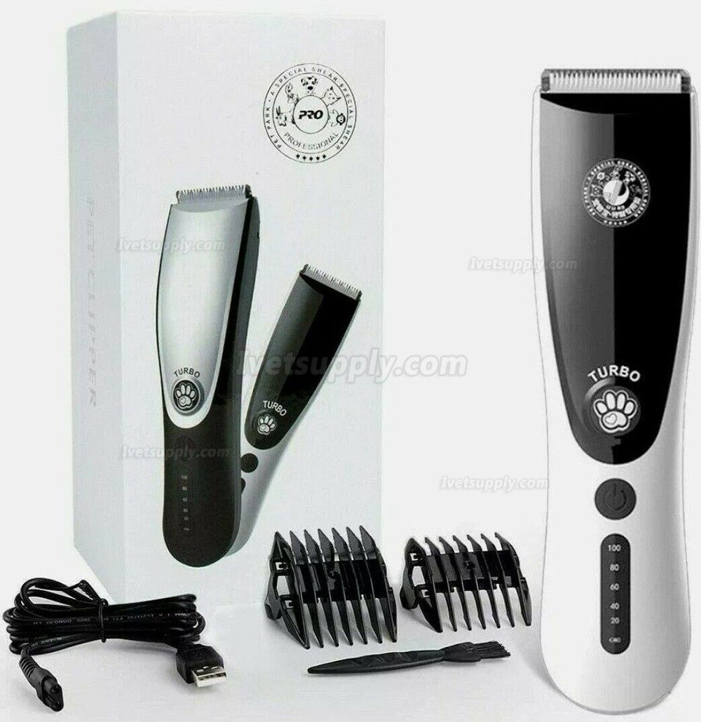 Pet Hair Clippers Low Noise Dog Cat Grooming Clipper Electric Shaver Trimmer Kit